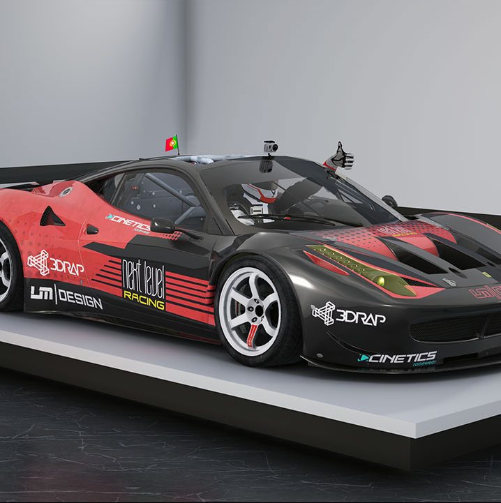 ferrari drift car