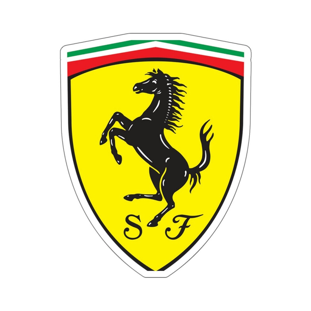 ferrari emblem on car