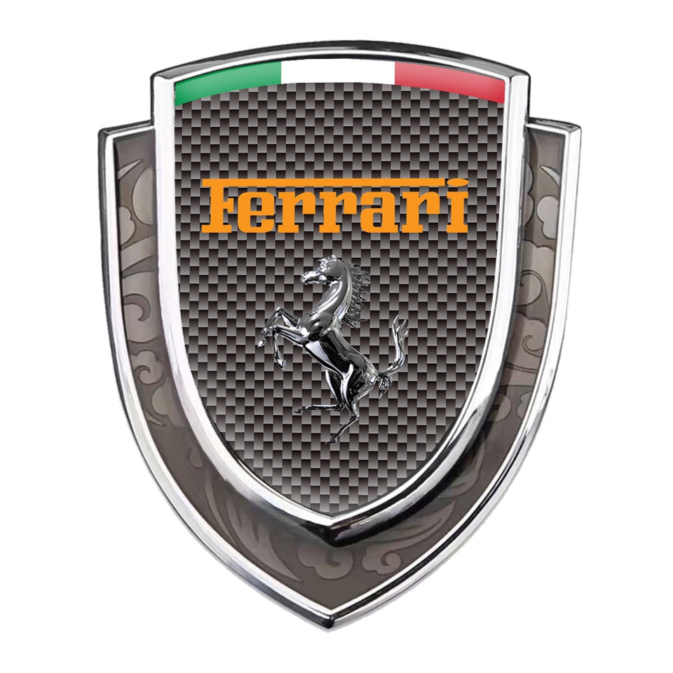 ferrari emblem on car