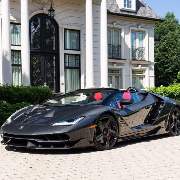 Black-Lamborghini-Centenario-Roadster-Toronto