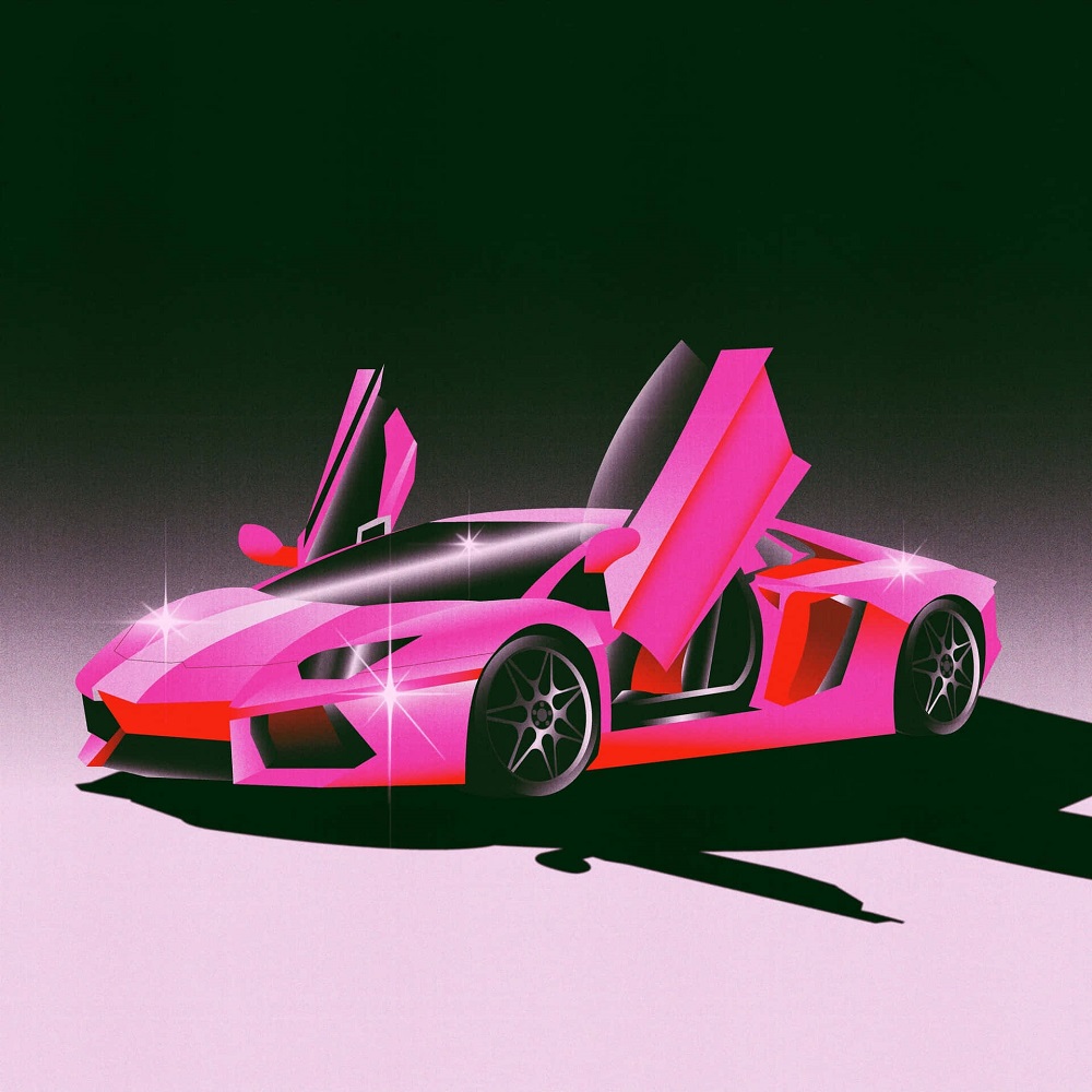 pink-lamborghini-aventador-illustration