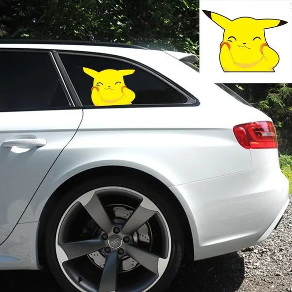 Pikachu Car Sticker