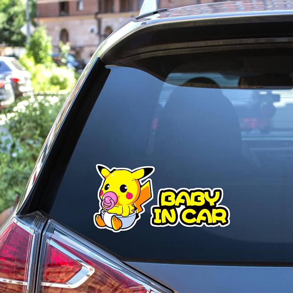 Pikachu Car Sticker