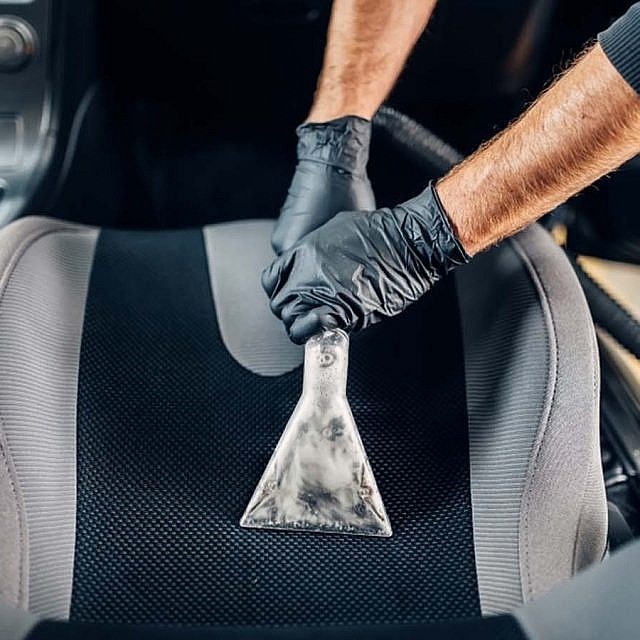 how to get blood out of car seat