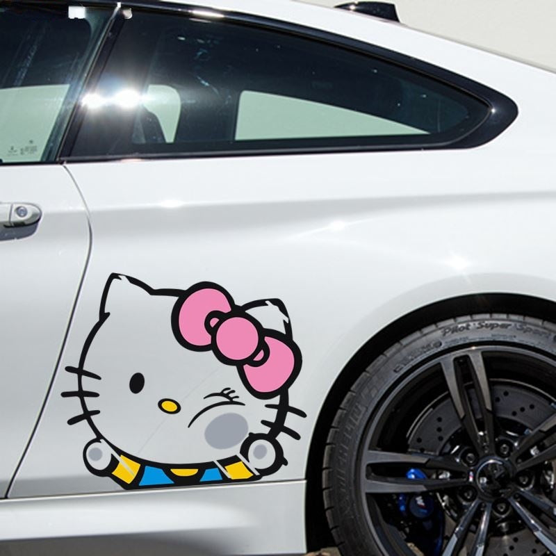 hello kitty car stickers