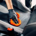 how to clean car seat fabric