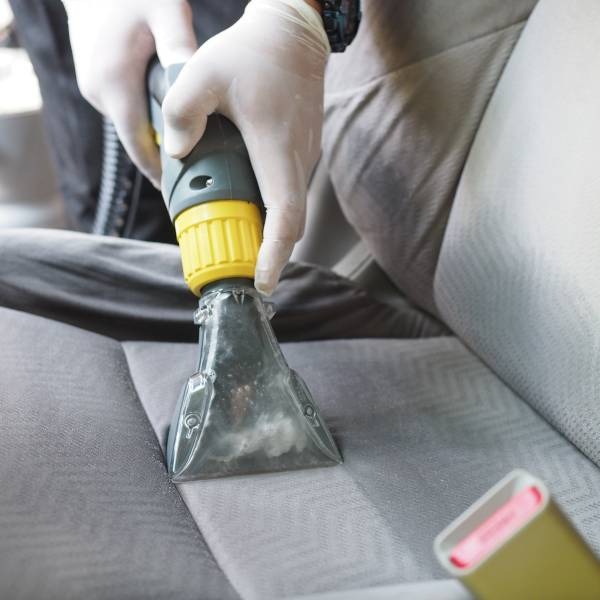 how to get coffee stain out of car seat