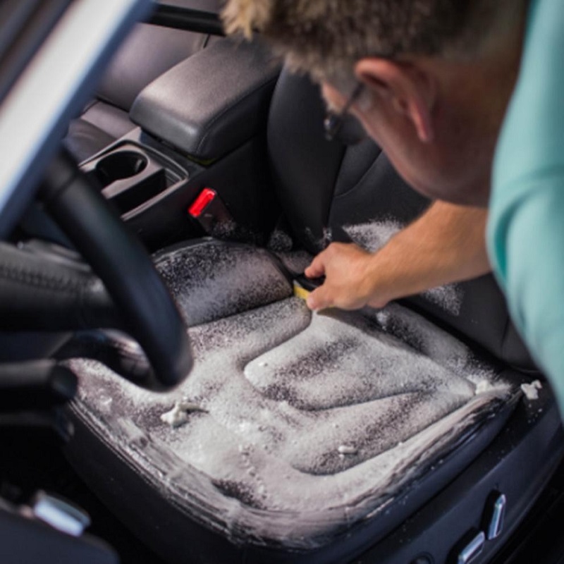 how to wash a car seat