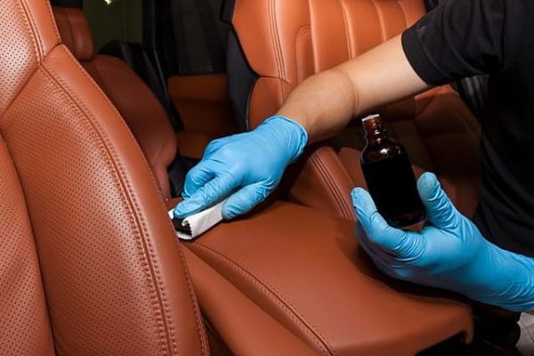 how to repair leather car seat