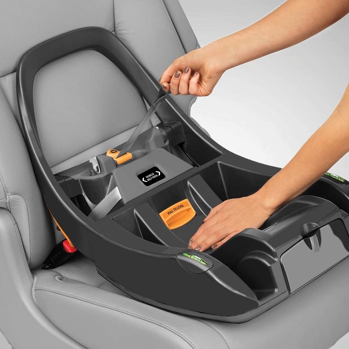 car seat from base