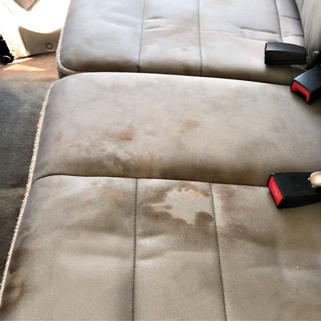how to clean cloth car seats