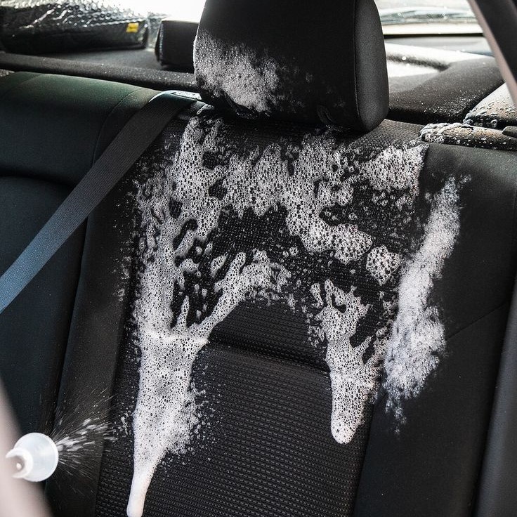 how to clean cloth car seats