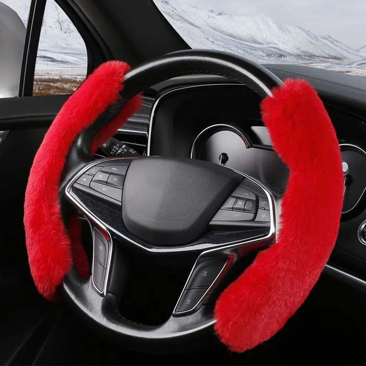 heated steering wheel cover