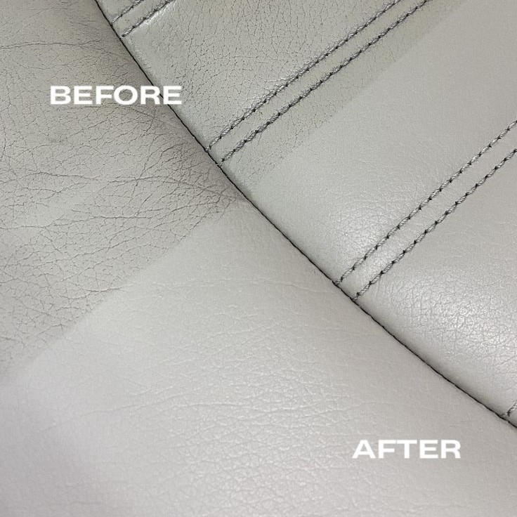 how to clean leather car seats