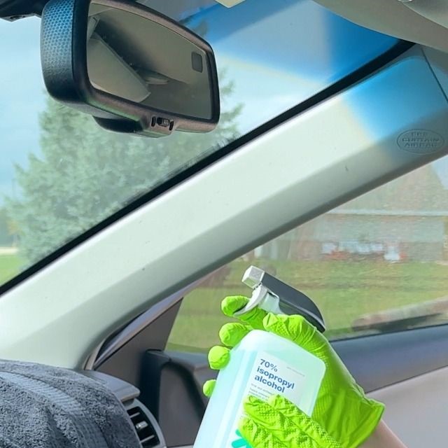 how to clean car windows