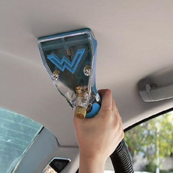 how to clean headliner in car