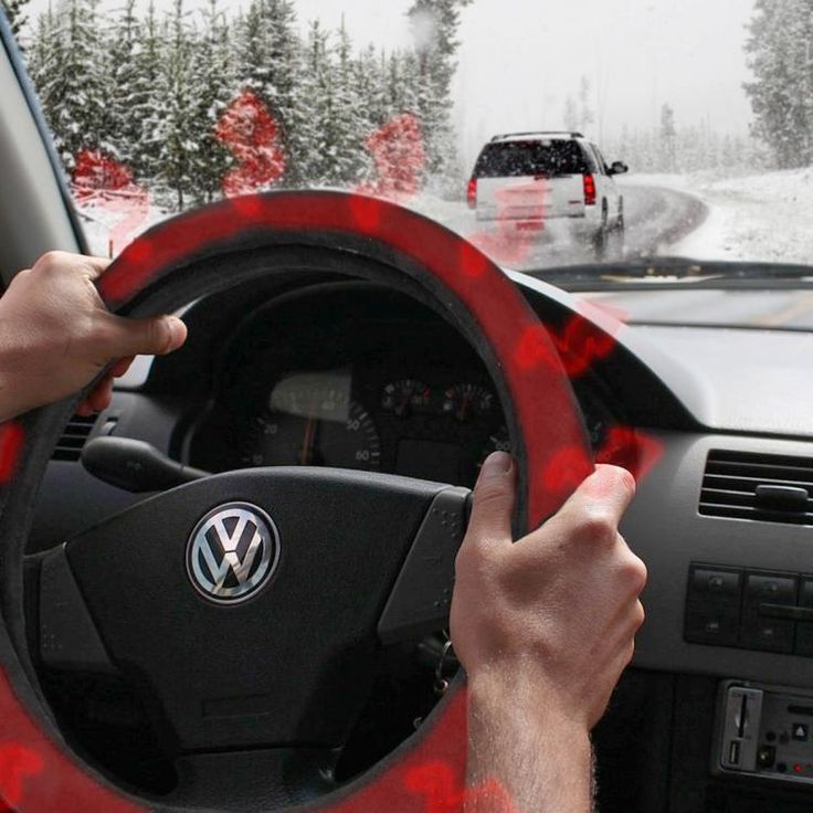 heated steering wheel cover