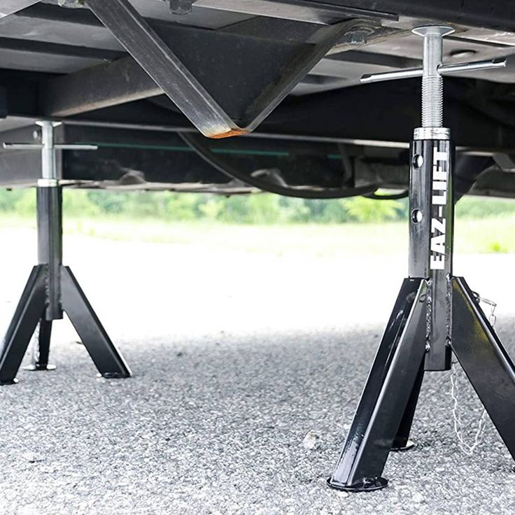 where to put jack stands under car