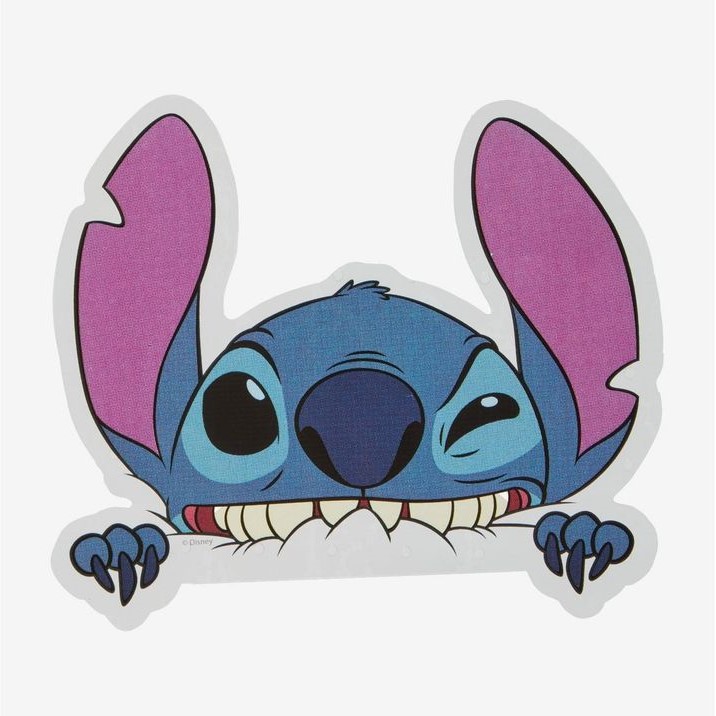 stitch car decal