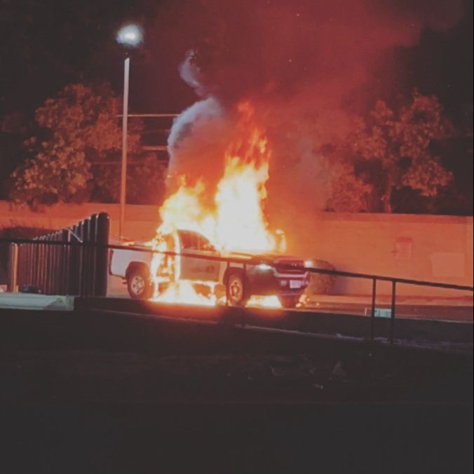car fire blanket