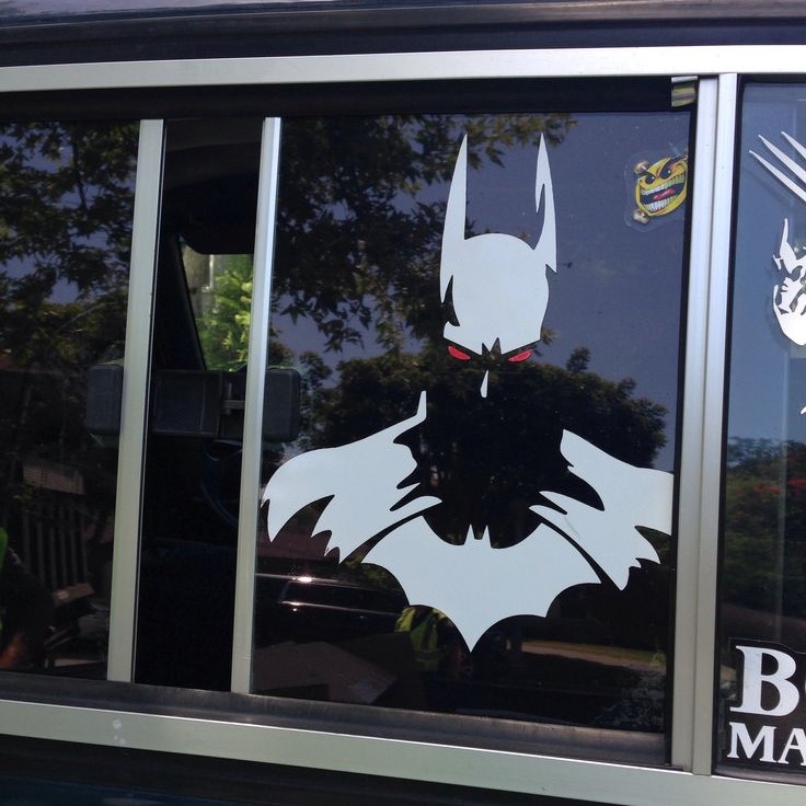 batman car decal