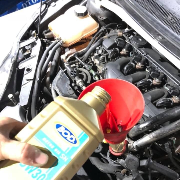 cooling fluid car