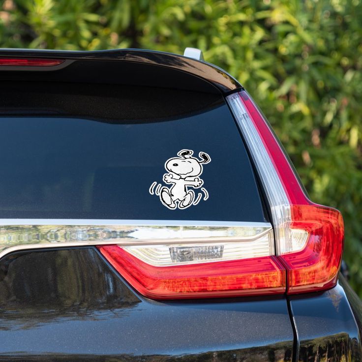 snoopy car decal