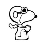 snoopy car decal