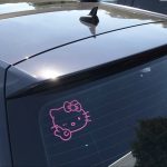 hello kitty car decal