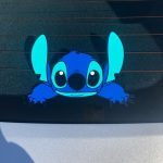 stitch car decal