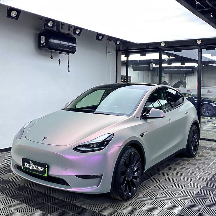 tesla car wrap