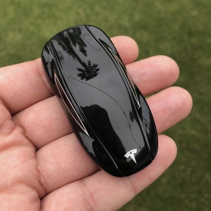 tesla car key